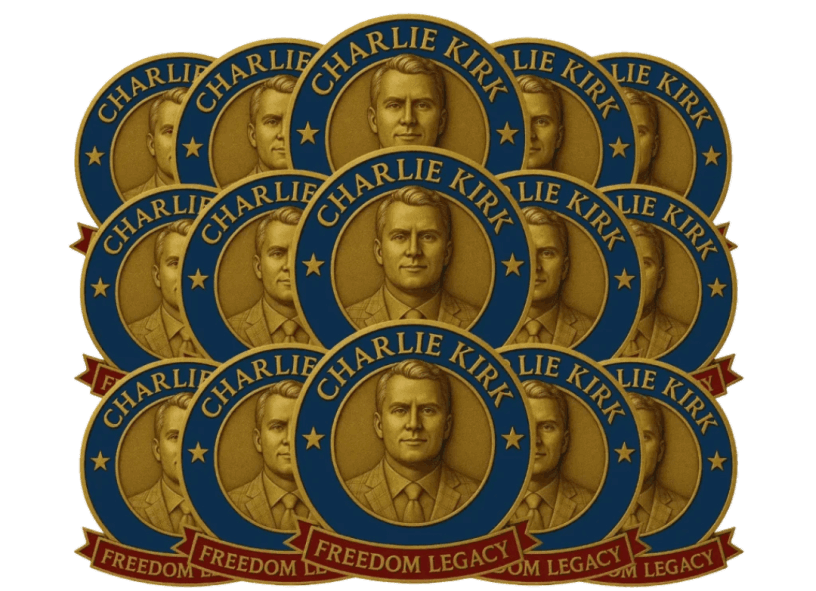 Trump 250th Anniversary Golden Badge